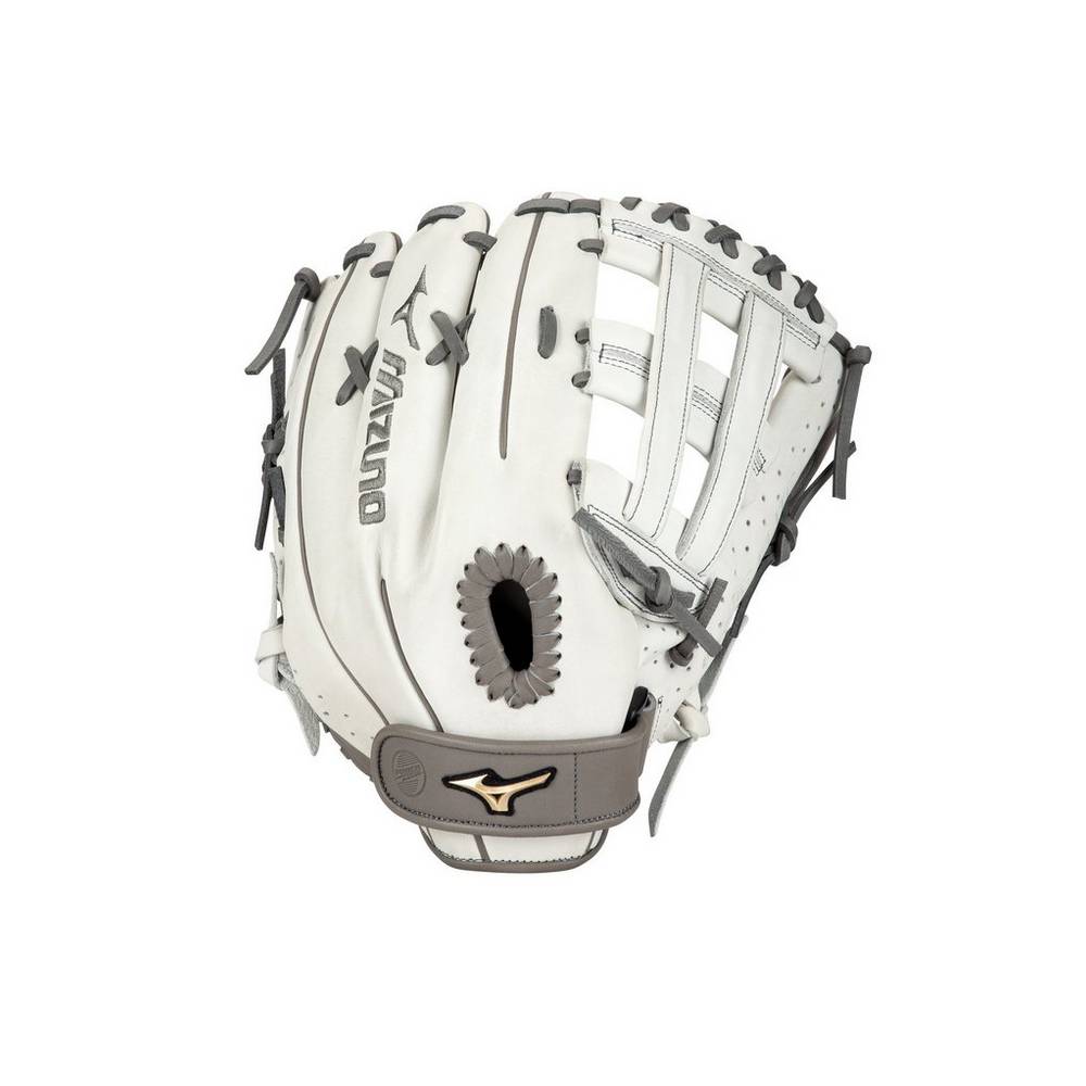 Mizuno Prime Elite Outfield Fastpitch 13" Női Kesztyű Fehér/Szürke ZPR593021